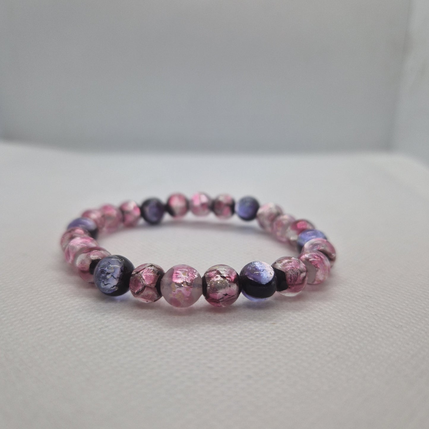 PARADISE VIOLET ET ROSE 8 MM