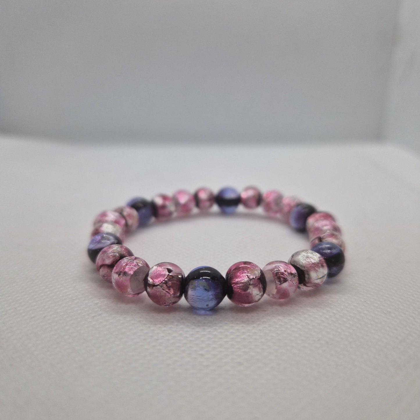 PARADISE VIOLET ET ROSE 8 MM