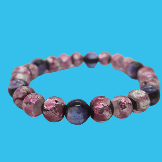 PARADISE VIOLET ET ROSE 8 MM