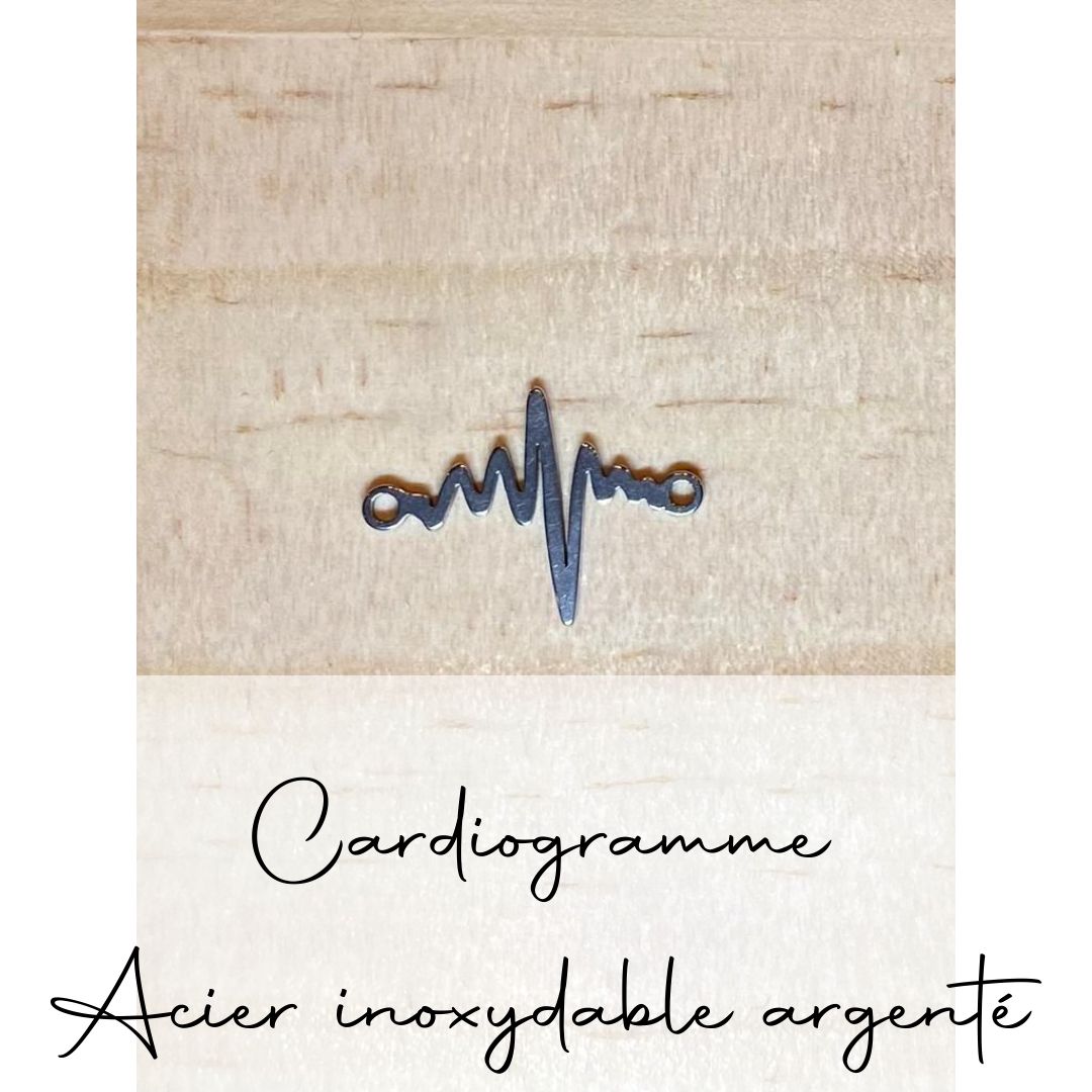 BRACELET BLUE LAGOON CARDIOGRAMME