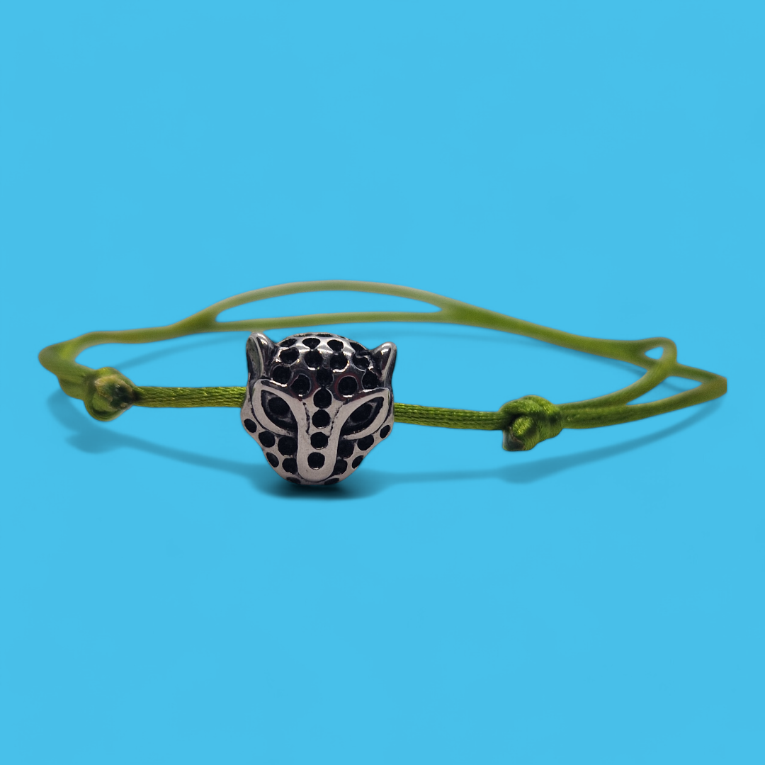 BRACELET DIABOLO LEOPARD