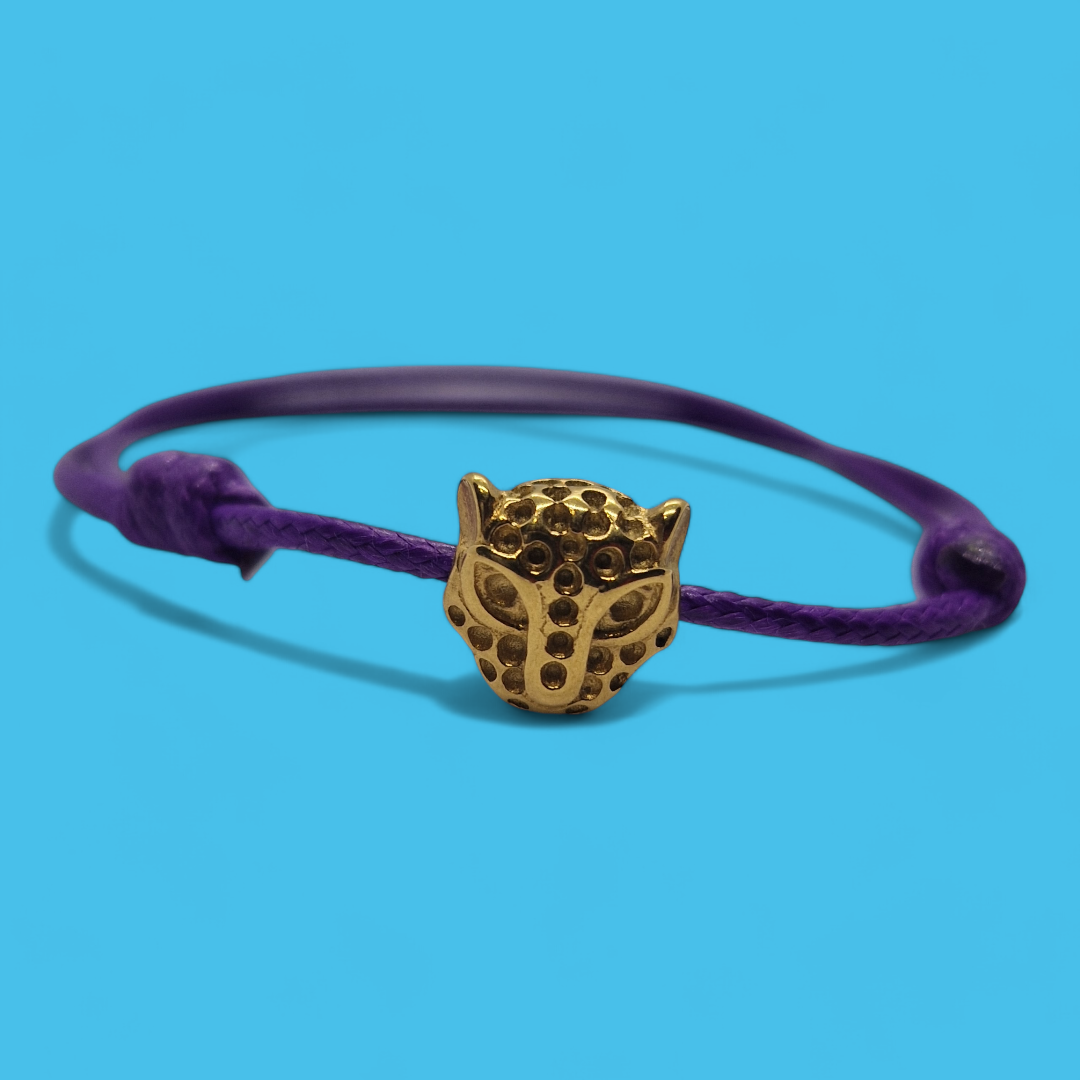 BRACELET DIABOLO LEOPARD