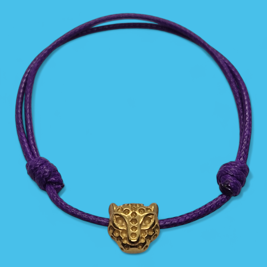 BRACELET DIABOLO LEOPARD
