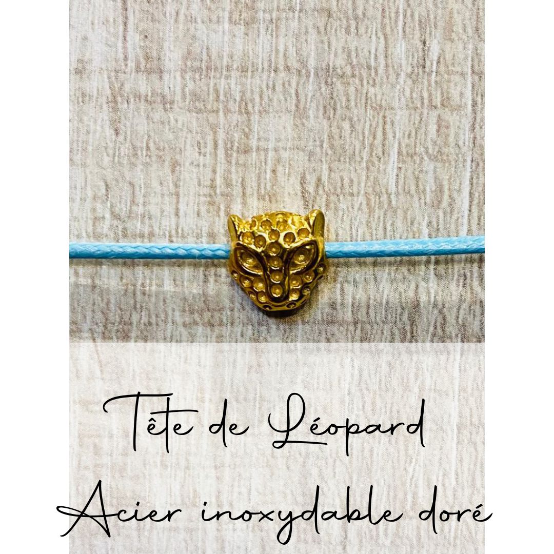 BRACELET DIABOLO LEOPARD